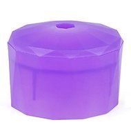 Sher 3D Large Diamond Plastic Ice Cube Mold Diamond Crystal Cube Freezer Ice Frozen Mold(Random Color) N2