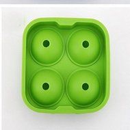 Y&amp;XL&amp;H Whiskey Ice Cube Round Sphere Tray Ball Maker Mold Tray Sphere Mould Cocktails Party Bar , yellow