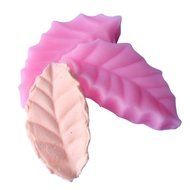 3D Holly Leaf Silicone Mold Set 2" x 1 " for Fondant Silicone Sugar, Gum Paste, Chocolate, Crafts Molds DIY Cake...
