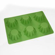 X-Haibei Egg Tart Brioche Tartlet Cupcake Jello Gelatinas Pan Soap Making Mold Silicone N2