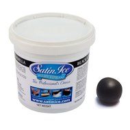 Satin Ice Rolled Fondant - Black - Vanilla - 1 kg