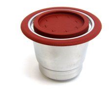 Mister Barista Stainless Steel Metal Refillable Nespresso Coffee Capsule - Reusable Coffee Pods With Silicone... N4