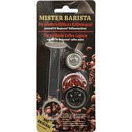 Mister Barista Stainless Steel Metal Refillable Nespresso Coffee Capsule - Reusable Coffee Pods With Silicone... N5