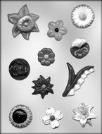 CK Products Flower Assortment Chocolate Mold