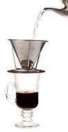 Chef Essential Stainless Steel Permanent Coffee Filter / Pour Over Cone Dripper N3