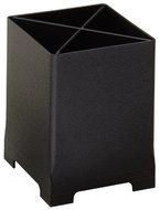 Rattleware 82355 5-Inch Divided Snap Bin, Black N4
