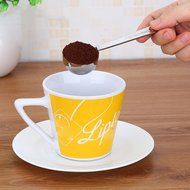 Premium Coffee Scoop, Anxinke 15ML Stainless Steel Measuring Coffee Spoon with Long Handled N7