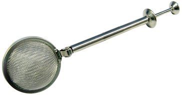 Cuisinxo Mesh Ball Tea Infuser with Push Style Handle