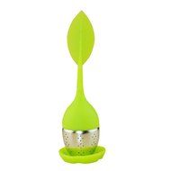 Kaimao Tea Strainer / Tea Infuser Easy to Use and Clean with Silicone Base 6.2(L)x1.8(W)inches---Blue N6