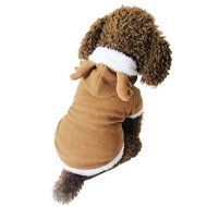 365mx Pet Dog Jumpsuits Elk Deer Costume Pet Products Puppy Teddy Christmas Cosplay Winter Clothing Hoodie Jumpsuit... N6