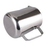 Milk Pitcher, Frothing Pitcher, Gotd Stainless Steel Milk Cup Milk Frothing Pitcher 350ML 12 Oz (Silver) N7