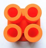 4 Holes Silicone Ice Cube Molds N3