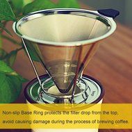 Veego&nbsp;Coffee&nbsp;Filter&nbsp;Stainless&nbsp;Steel&nbsp;Mesh&nbsp;Pour&nbsp;Over&nbsp;Coffee&nbsp;Dripper Reusable&nbsp;Clever&nbsp;Cone&nbsp;Coffee&nbsp;Maker&nbsp;with&nbsp;Stand N3