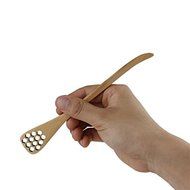 Crqes 1 Pcs Bionic Natural Wood Honey Dipper Server Mixing Stick Spoon