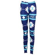 PHOTNO Casual Women Lady Skinny Geometric Print Stretchy Jegging Pants Slim Leggings N111