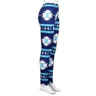 PHOTNO Casual Women Lady Skinny Geometric Print Stretchy Jegging Pants Slim Leggings N112