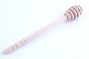 20x Wooden Honey Dipper Wood Stick Spoon Dip Drizzler Rod Server 16cm