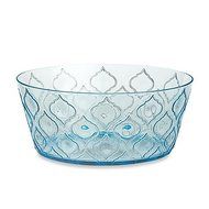 Radiance Aqua Acrylic Large Bowl