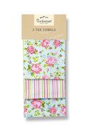 Vintage Floral Tea Towels