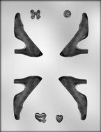 CK Products 2-1/8-Inch 3-D High Heel Shoe Chocolate Mold
