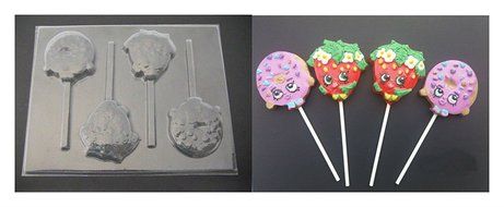SHOPKINS D'Lish Donut Mold Xmas Bday Gift