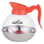 Original Gourmet Food Co. CPU13 Unbreakable Decaffeinated Coffee Decanter, 12-Cup, Stainless Steel/Polycarbonate