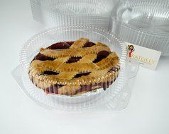 Katgely 8 Inch Plastic Pie Containers With Deep Dome (Pack of 20) N5
