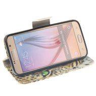 S6 Edge Plus Case, DRUnKQUEEn&reg; PU Leather Credit Card Holder Case Stand Feature Wallet Type Flip Folio Cover -... N5