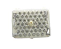 Milliard Stainless 52-Piece Stainless Steel Pastry Decorating Tips for an Easy Do it Yourself Cake/Cookies/Cupcake... N3