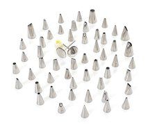 Milliard Stainless 52-Piece Stainless Steel Pastry Decorating Tips for an Easy Do it Yourself Cake/Cookies/Cupcake... N5