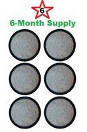 Water Filter for Mr. Coffee 113035-001-000 WFF Coffeemakers, Set of 6