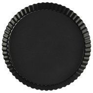 Yilove Pizza Pan, Heavy Carbon Steel Round Pan, Durable, Non-stick, 8 inch N8