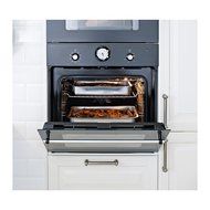 IKEA - KONCIS Roasting pan with grill rack, stainless steel 16"X13" N3