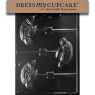 Dress My Cupcake Chocolate Candy Mold, Sea Turtle Lollipop