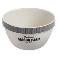 Mason Cash&reg; Baker Lane 30 oz. Mixing Bowl/Pudding Basin in White/Grey