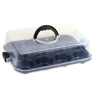 Oneida 12 Cup Non-Stick Covered Muffin Pan