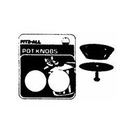 Fitz-All Set of 2 Replacement Pot Knobs with Finger Guards