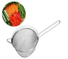 Durable Very Fine Mesh Food Tea Strainer Stainless Steel Sturdy Anti-rust Colander with Solid Handle for Pasta... N5