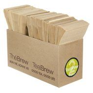 Tea Brew 1000-Piece No. 2 Bulk Pack Single Use Tea Filter, Two 3-Cup Teapot