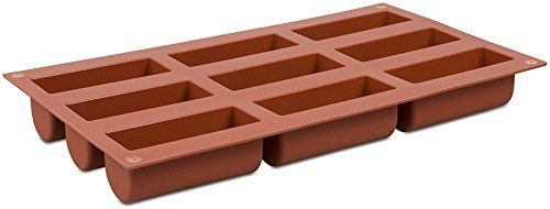 Silikomart Orange Non-Stick - Small Buche - 9 forms N2