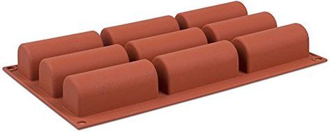 Silikomart Orange Non-Stick - Small Buche - 9 forms N3