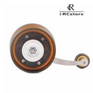 RC Professional Manual Ceramic Burr Coffee Grinder, Hand-crank Coffee Mill, Includes Brush, Black N28