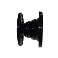 JSS Silicone Coffee Filter Dripper, Food Grade Collapsible Coffee Filter cone with Free Hook (Black) N13