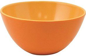 Knack3 185603i 2-tone Melamine Bowl, Orange, 5.75" (Pack Of 12)