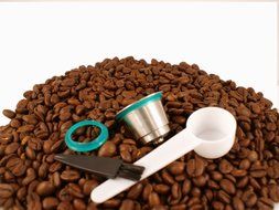 Coffee Chef Barista Set with Refillable Reusable Nespresso Capsule Stainless Steel Metal pod N9