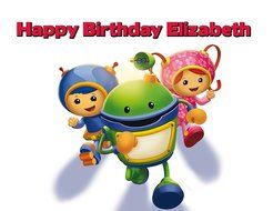 Team Umizoomi Edible Image Photo Cake Frosting Icing Topper Sheet Personalized Custom Customized Birthday Party...