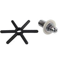 YBB Professional Cup Washing Machine Table Glass Rinser Copper Plating + Plastic Rod for Household/Bar Coffee... N5