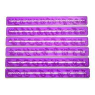Y&amp;XL&amp;H Number And Letter Shape Frill Cutter Embossing Gum Paste Mold Set Of 6 Pieces N3