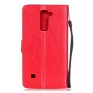 LG Stylus 2 Case,LG G Stylo 2 Case,PHEZEN Bling Rhinestone Diamond Embossed Flower Butterfly PU Leather Wallet... N13