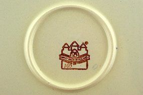 Polish Pottery Fluted Pie Dish 11-inch Gingham Flowers N5